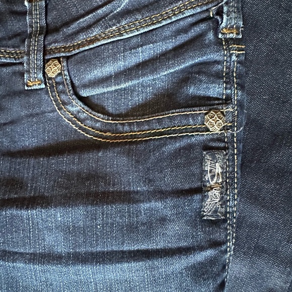 Vintage Silver Jeans Black Flare & Wide Leg Jeans - Picture 5 of 7